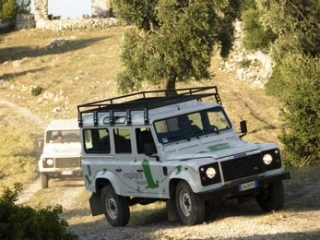  Gargano en vehículo todoterreno 